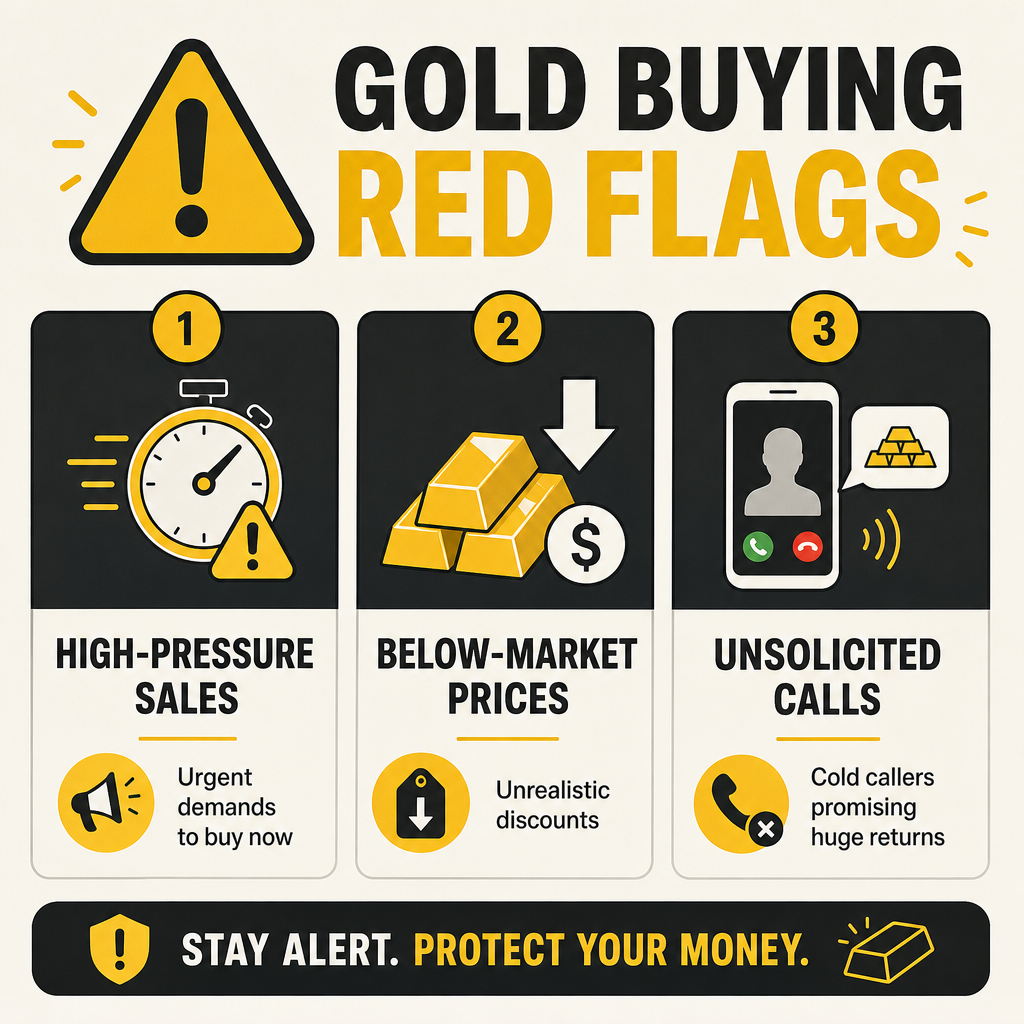 Gold Buying Red Flags