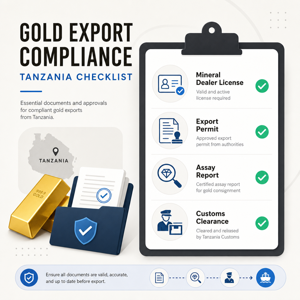Gold Export Compliance Checklist