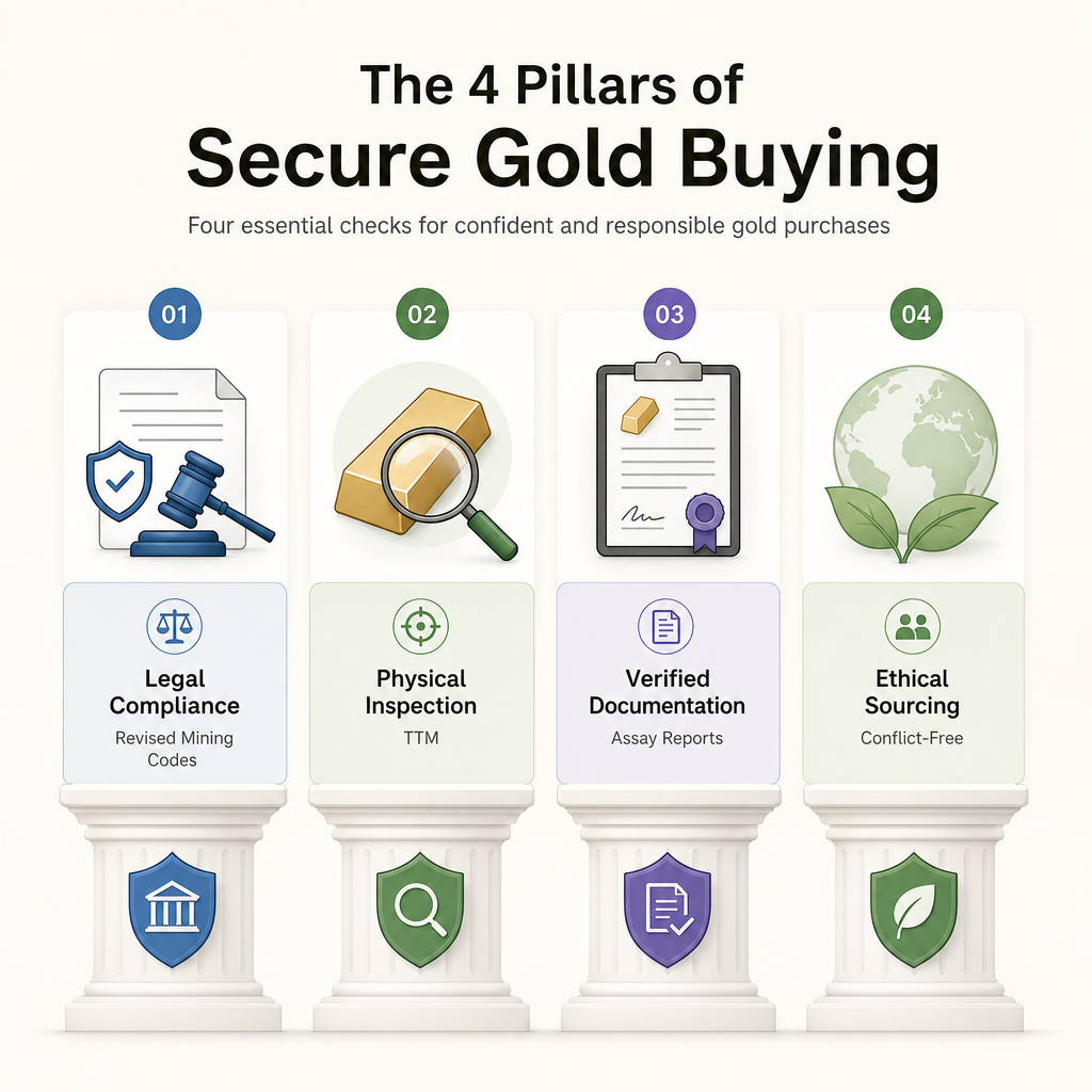 4 Pillars of Secure Gold Buying