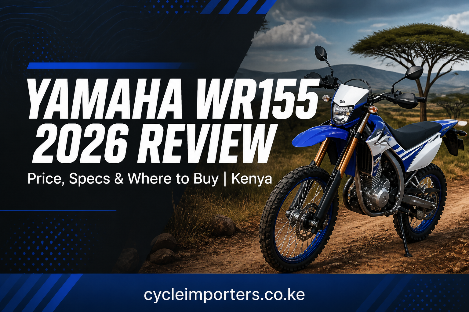 Yamaha WR155 2026 Kenya Review: Full Specs, Price & Why It's the Best Dual-Sport Bike
