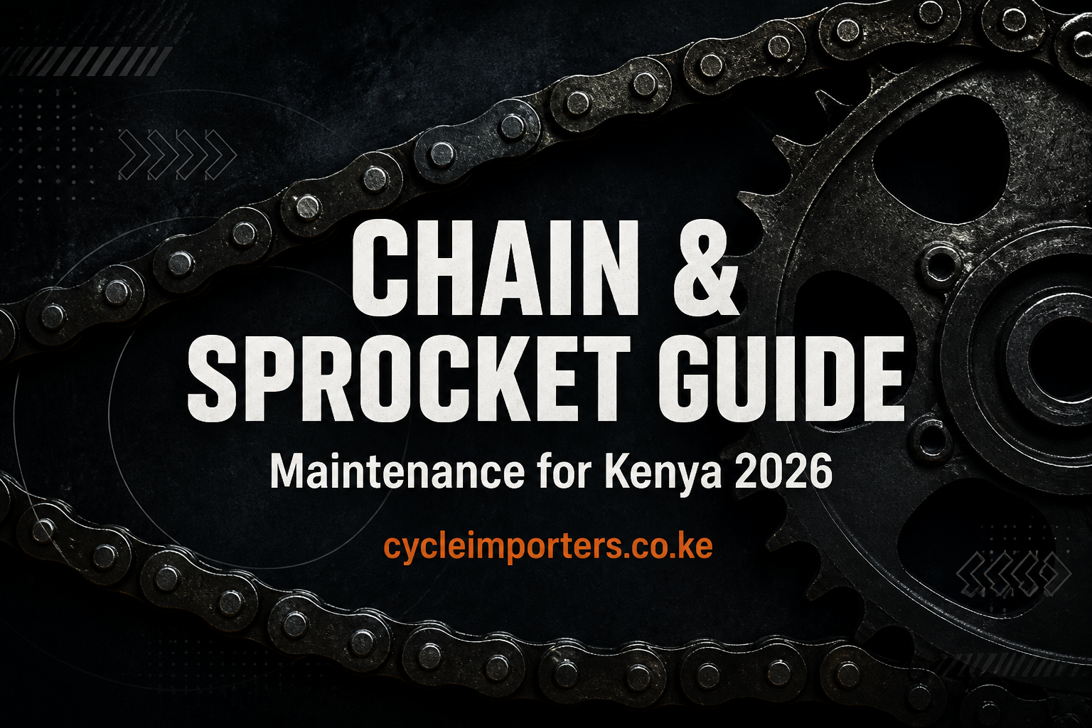 Motorbike Chain and Sprocket Maintenance