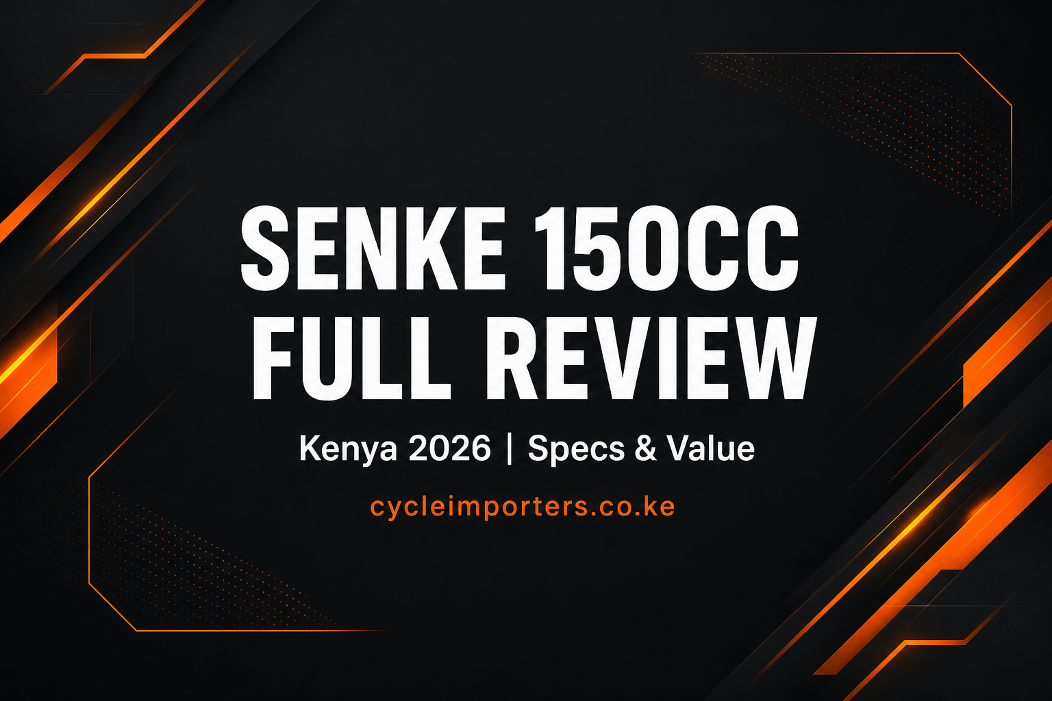 Senke 150cc Motorbike