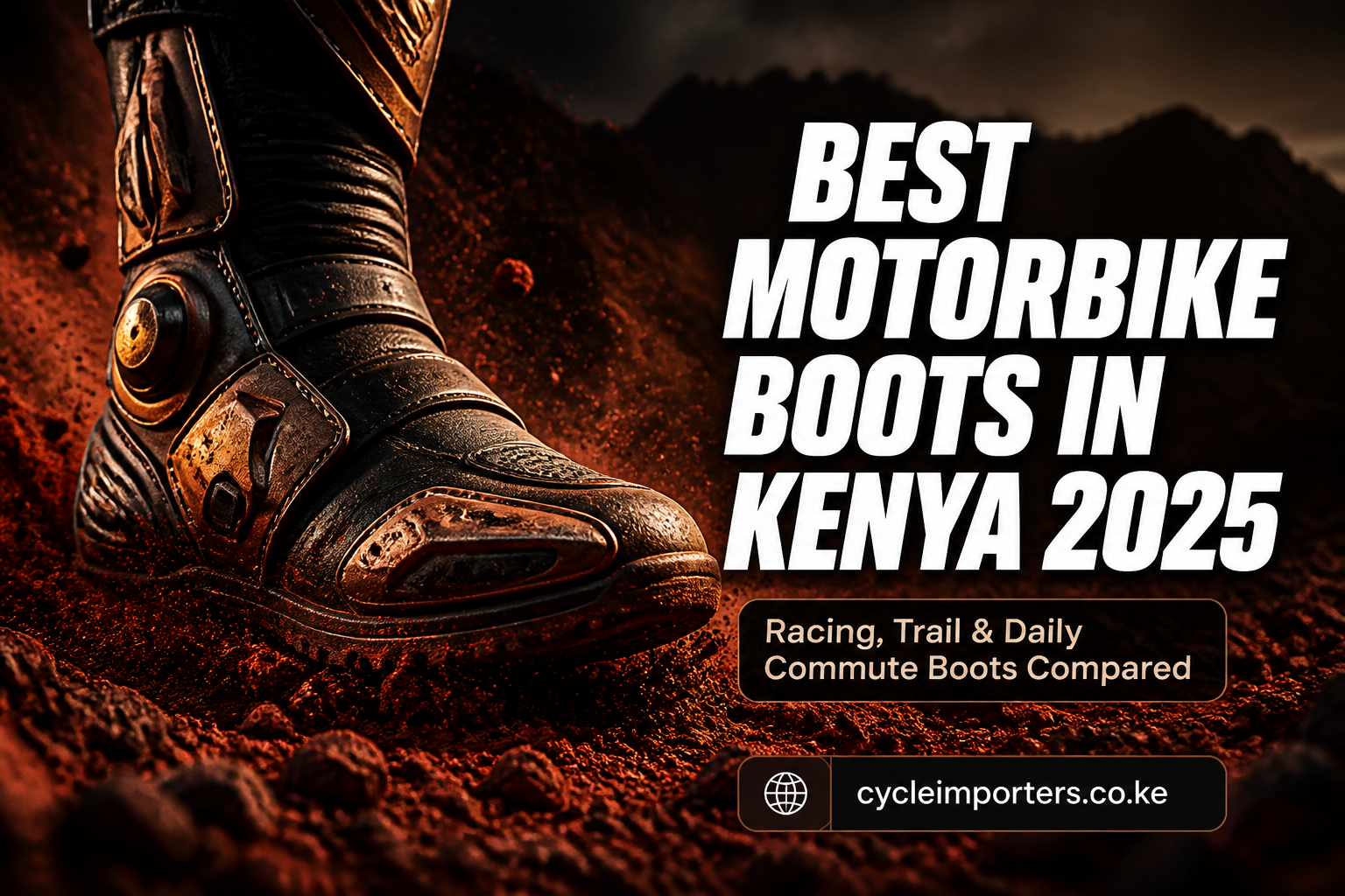 Best Motorbike Boots in Kenya 2025: Racing, Trail & Daily Commute Boots Compared