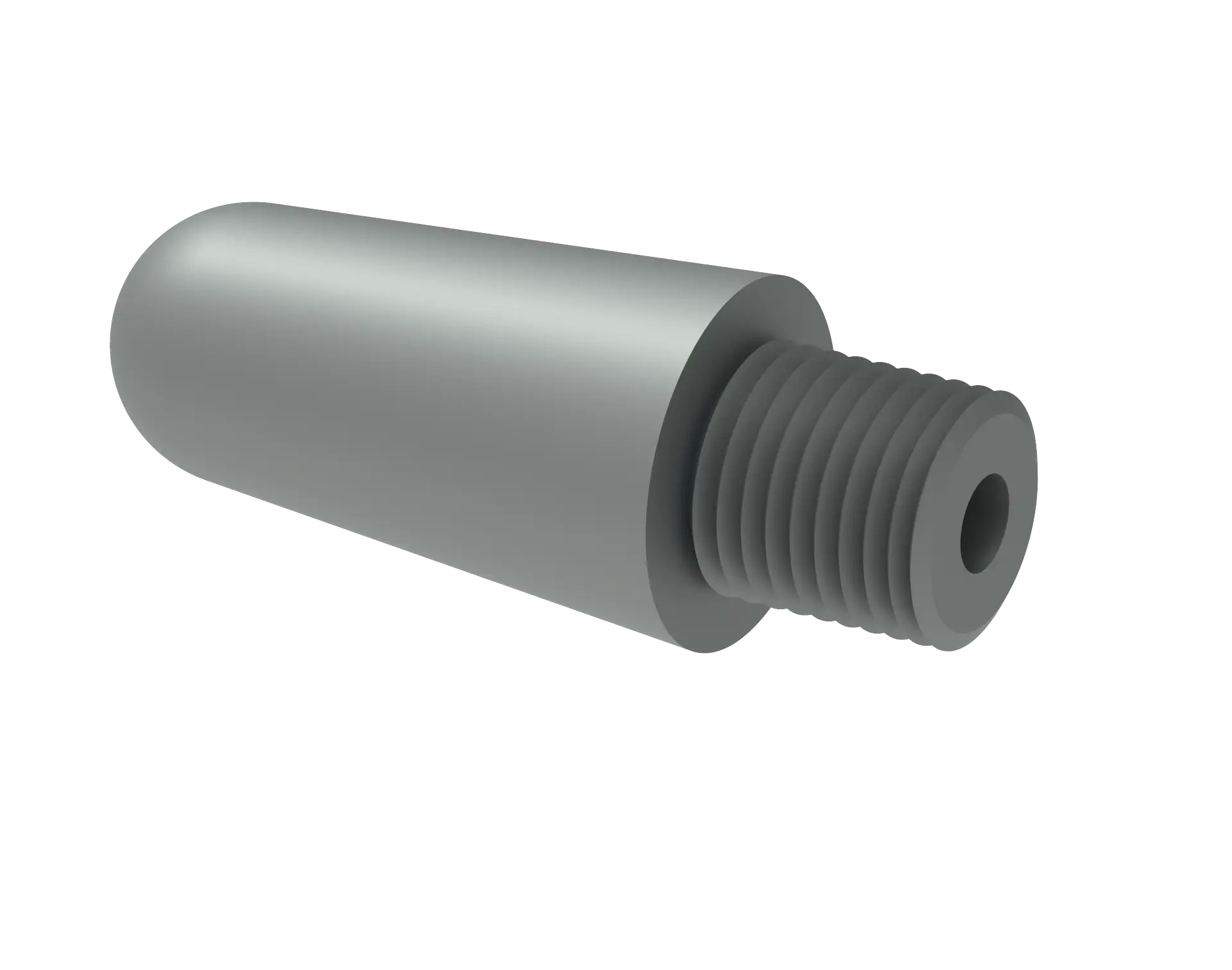XICAR™ SSiC custom threaded nozzle/fitting with machined external threads, as taken from Sialon Ceramics