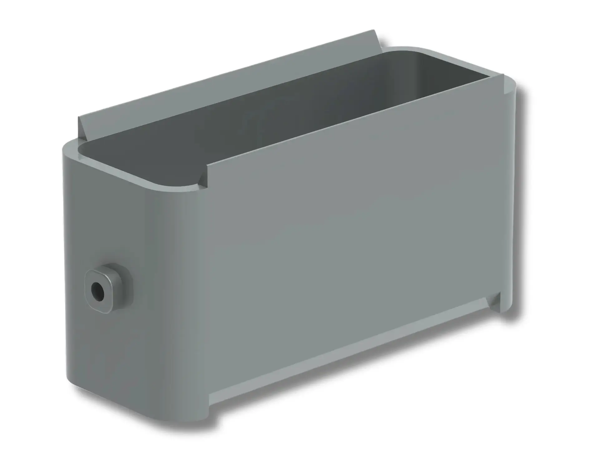 XICAR™ SSiC rectangular kiln vessel for CO2 capture from seawater application, showing robust grey ceramic trough structure, as taken from Sialon Ceramics