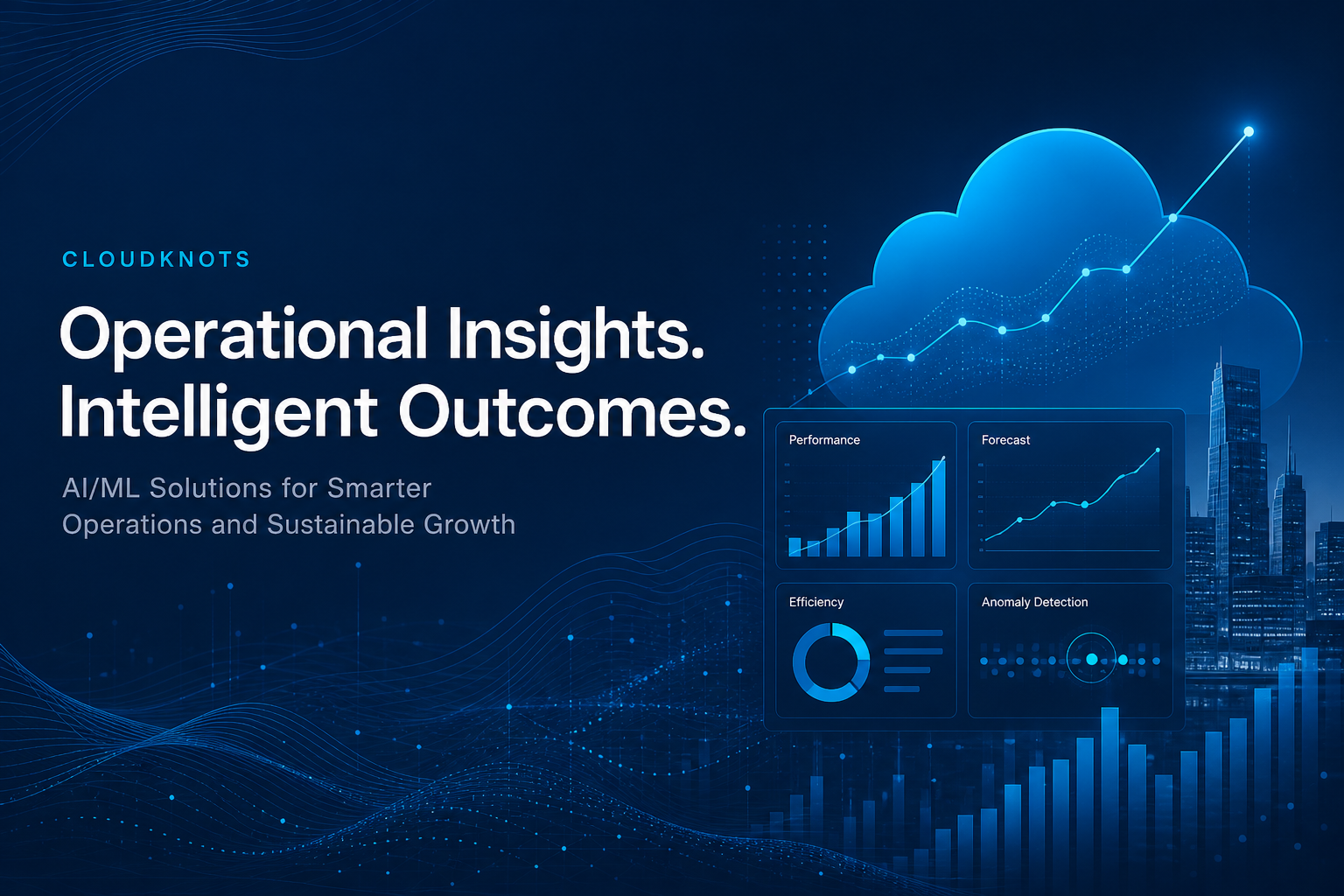 Theama analytics platform banner featuring real-time operational insights for small business