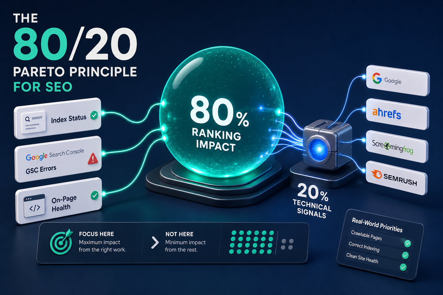 Pareto Principle in SEO 80/20 rule