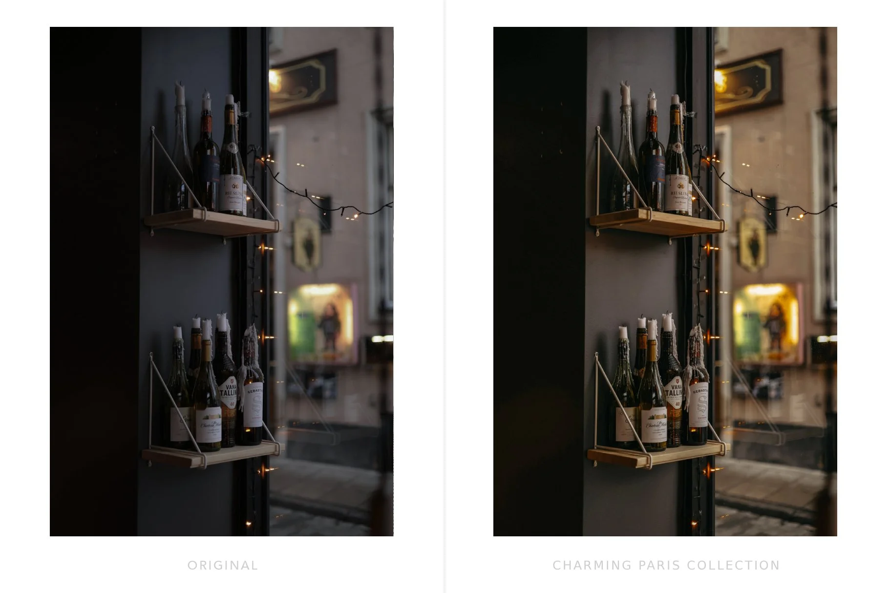 Charming Paris Lightroom Presets collection