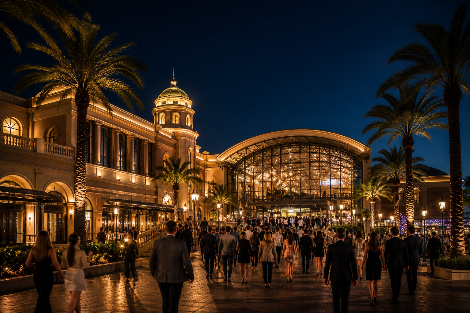 Grand Arena, GrandWest - Cape Town's premier concert destination, lit up for a December evening of soul and R&B excellence.